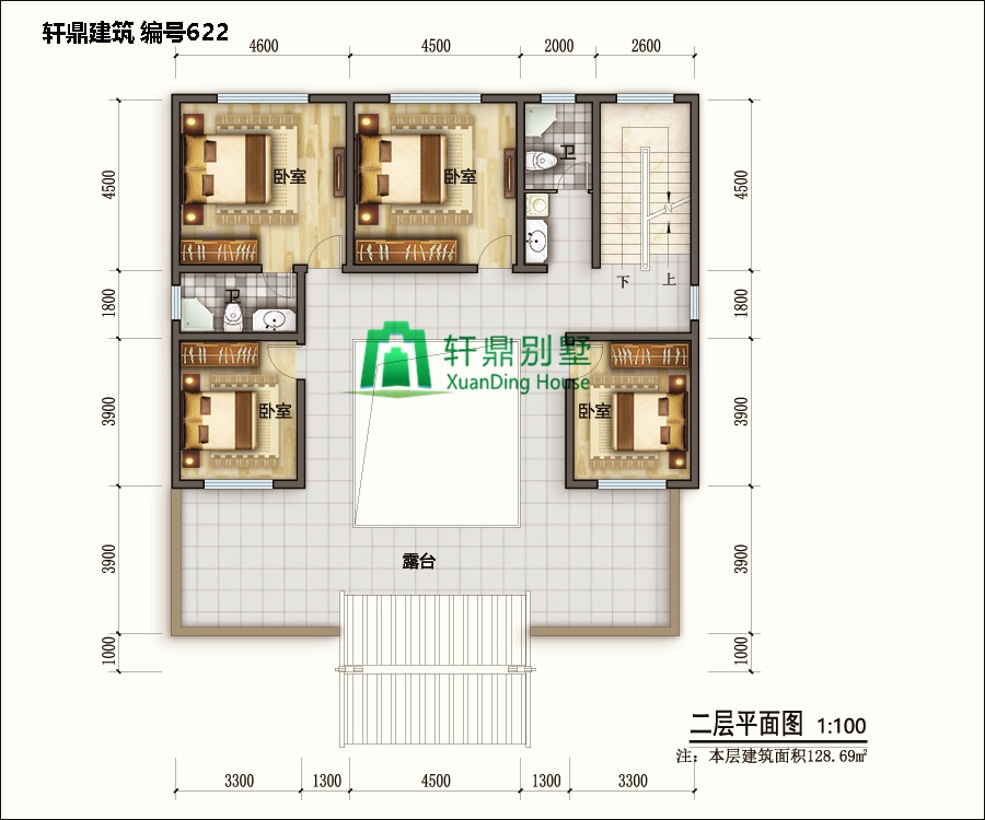 高端带院中式自建别墅设计图2.jpg 高端带院中式自建别墅设计图2.jpg