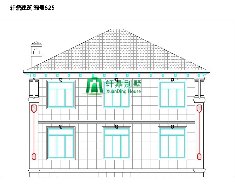 小户型欧式自建别墅设计图2.jpg 小户型欧式自建别墅设计图2.jpg