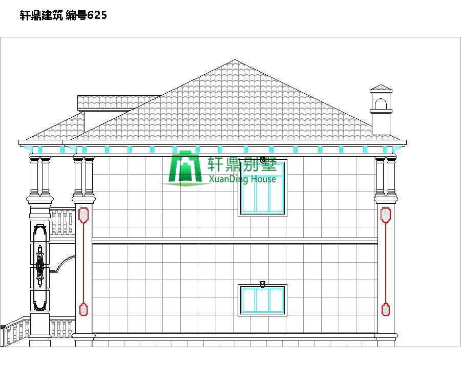 小户型欧式自建别墅设计图4.jpg 小户型欧式自建别墅设计图4.jpg