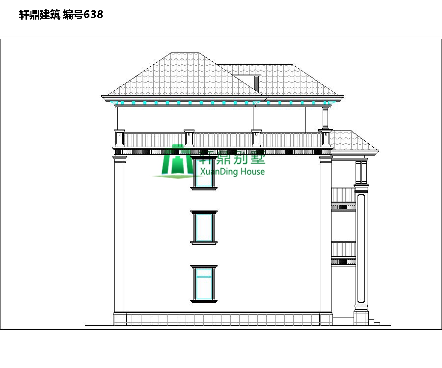 经典四层自建别墅设计图3.jpg 经典四层自建别墅设计图3.jpg