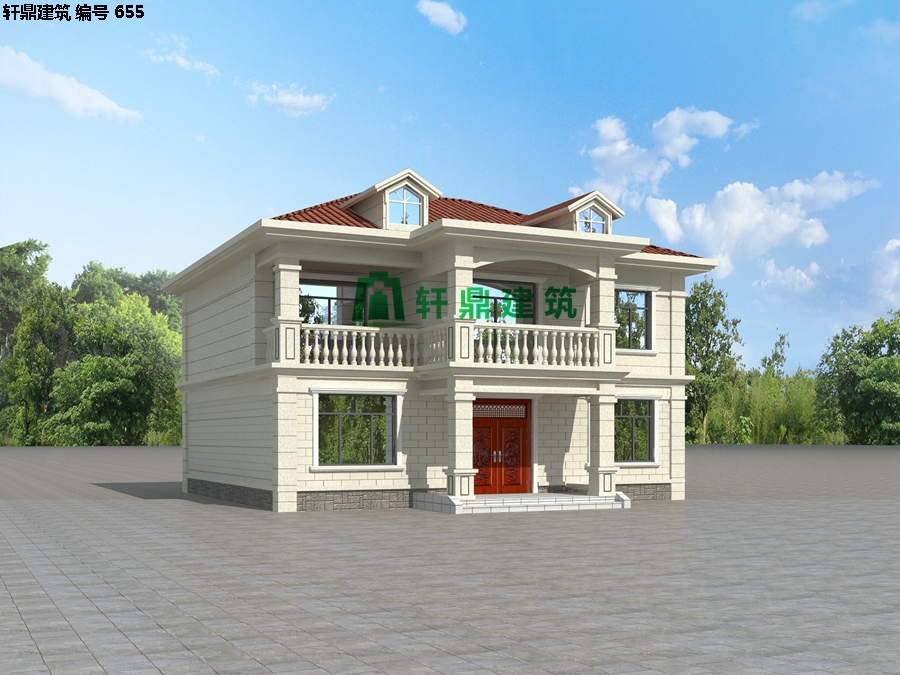 经典现代自建小别墅设计施工图02.jpg 经典现代自建小别墅设计施工图02.jpg