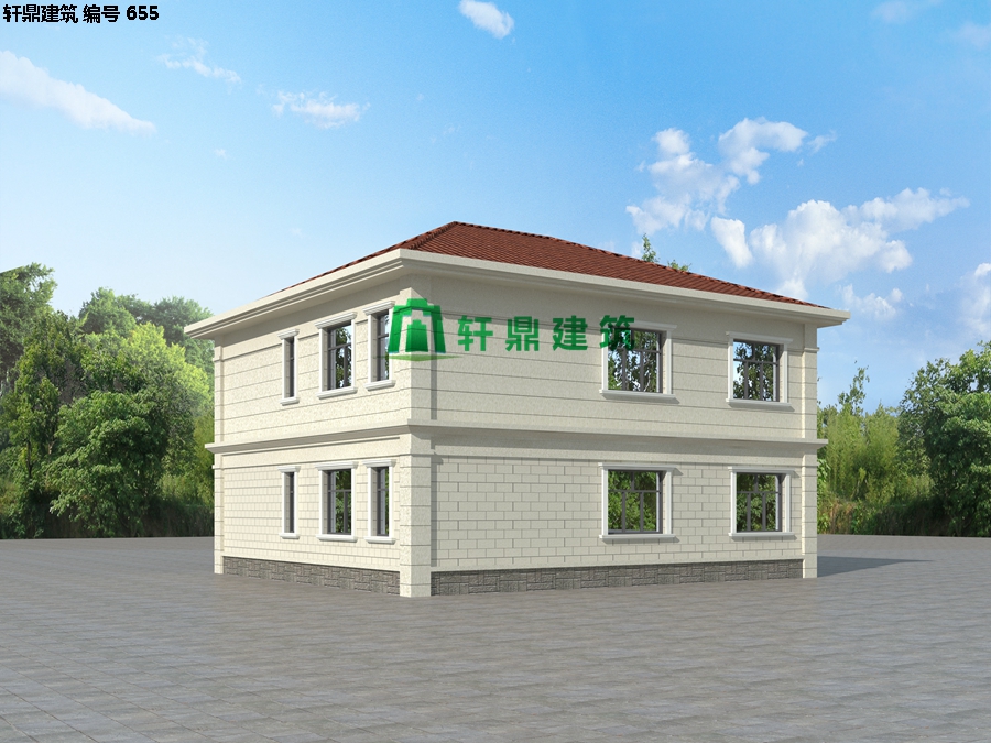 经典现代自建小别墅设计施工图01.jpg 经典现代自建小别墅设计施工图01.jpg