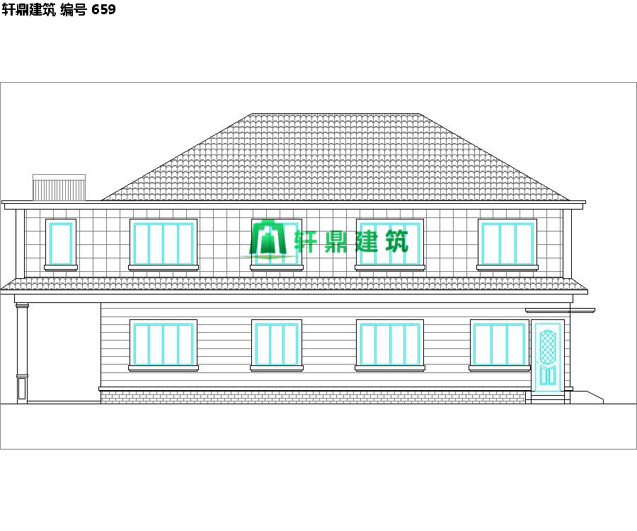 清新小二层自建别墅设计施工图02.jpg 清新小二层自建别墅设计施工图02.jpg