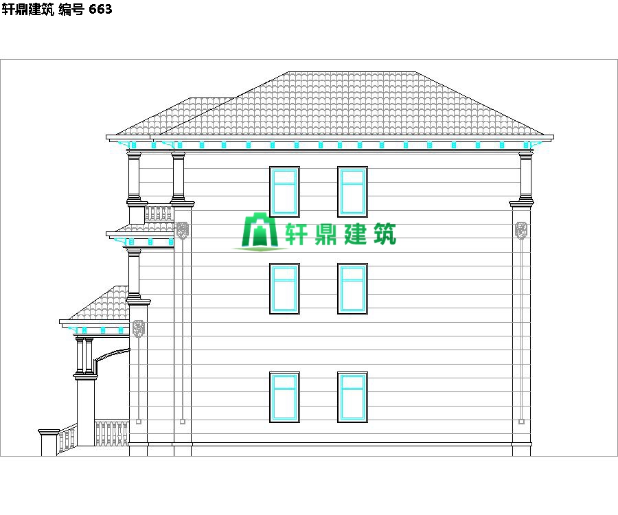 精品欧式复式三层自建别墅设计施工图10.jpg 精品欧式复式三层自建别墅设计施工图10.jpg