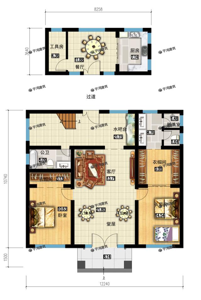农村自建房屋的设计图 农村自建房屋的设计图