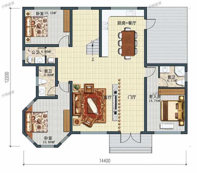 农村自建房屋的设计图 农村自建房屋的设计图