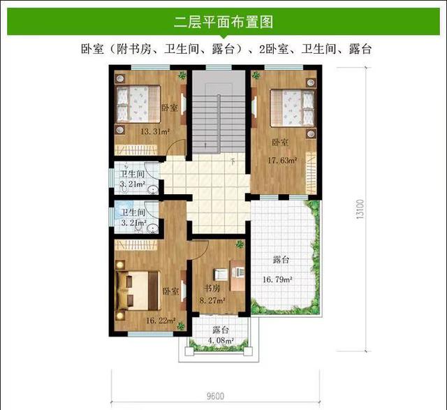 新建100平米两层豪华别墅设计图 新建100平米两层豪华别墅设计图