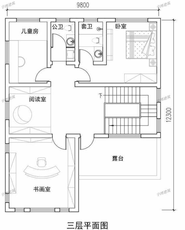 新农村别墅设计图纸 新农村别墅设计图纸