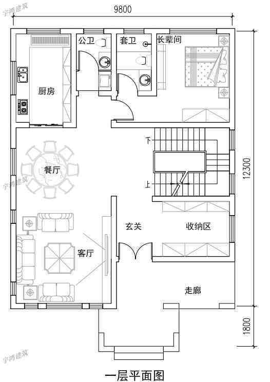 新农村别墅设计图纸 新农村别墅设计图纸