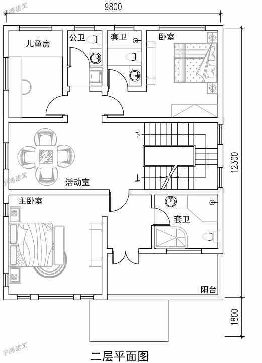 新农村别墅设计图纸 新农村别墅设计图纸
