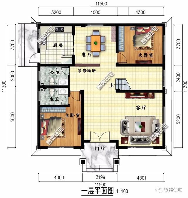 简欧风格设计的农村别墅 简欧风格设计的农村别墅