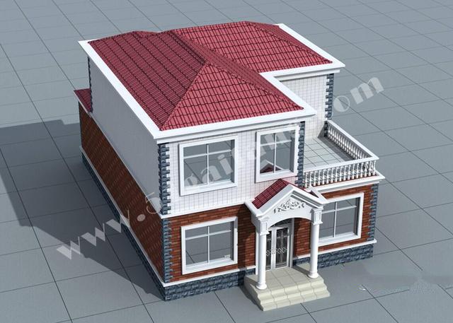 简单的二层建筑设计图 简单的二层建筑设计图