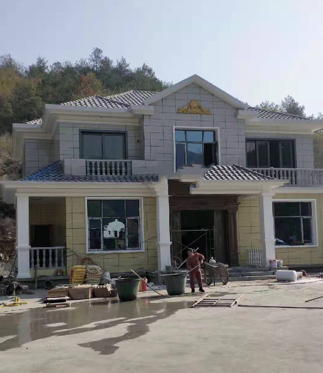 农村自建简欧式别墅 农村自建简欧式别墅