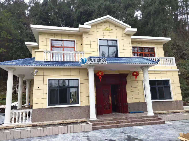 农村自建简欧式别墅 农村自建简欧式别墅