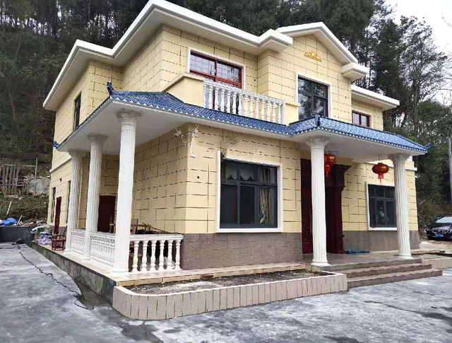 农村自建简欧式别墅 农村自建简欧式别墅