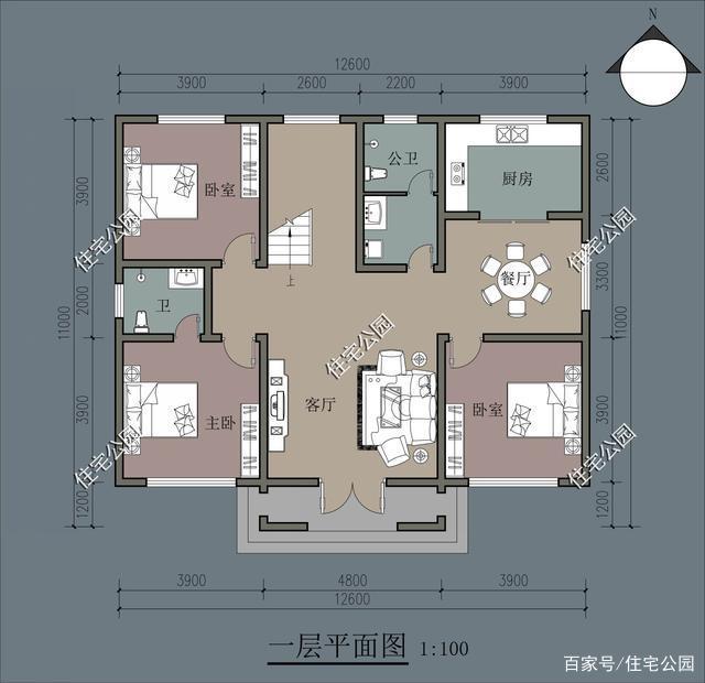 农村自建宅基地宽12米深12米如何设计好它