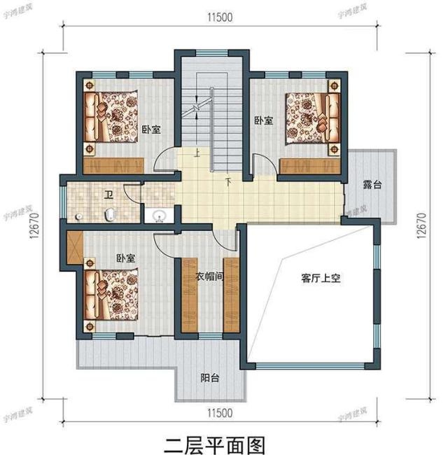 豪华三层别墅的设计图纸 豪华三层别墅的设计图纸
