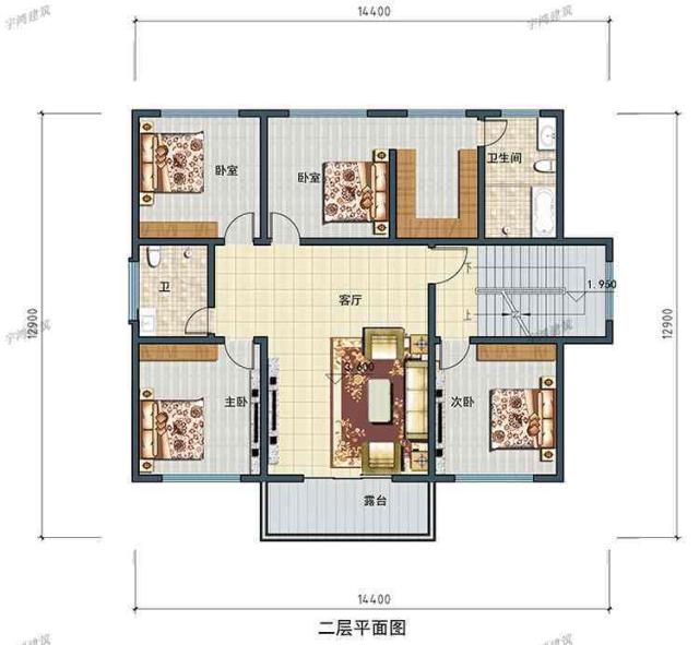 豪华三层别墅的设计图纸 豪华三层别墅的设计图纸