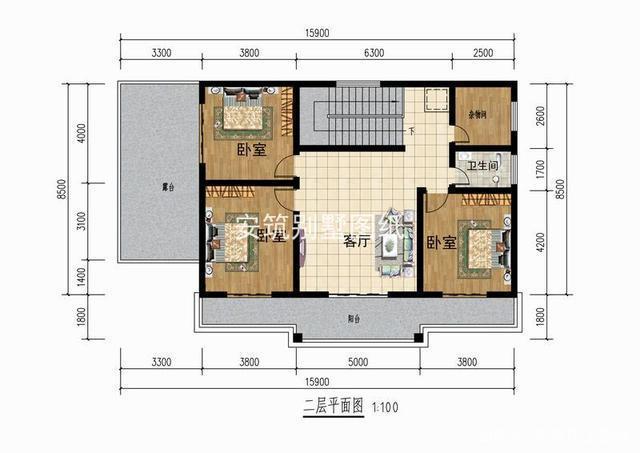 二层农村住宅设计图 二层农村住宅设计图