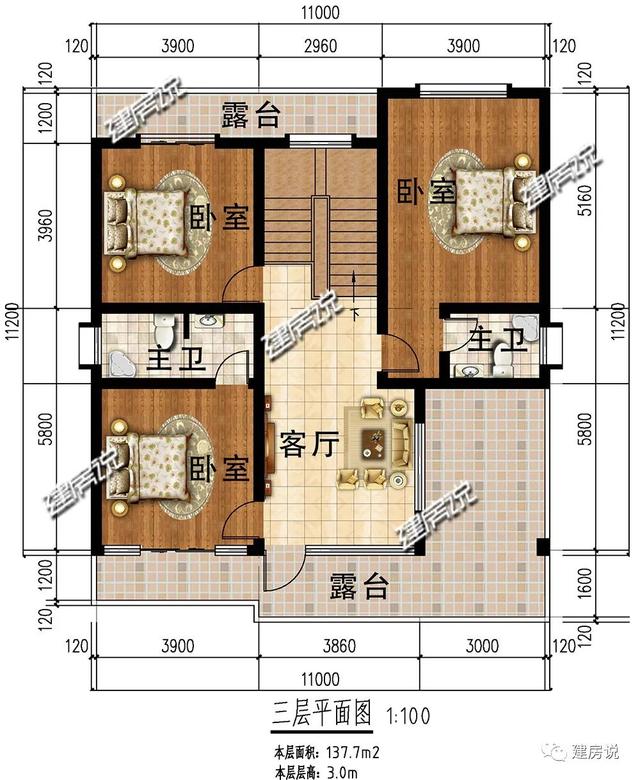 农村住宅建筑图纸 农村住宅建筑图纸