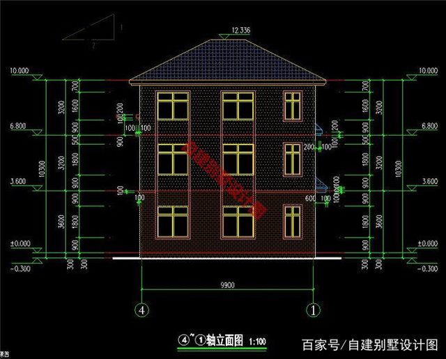 农村三层别墅的设计 农村三层别墅的设计