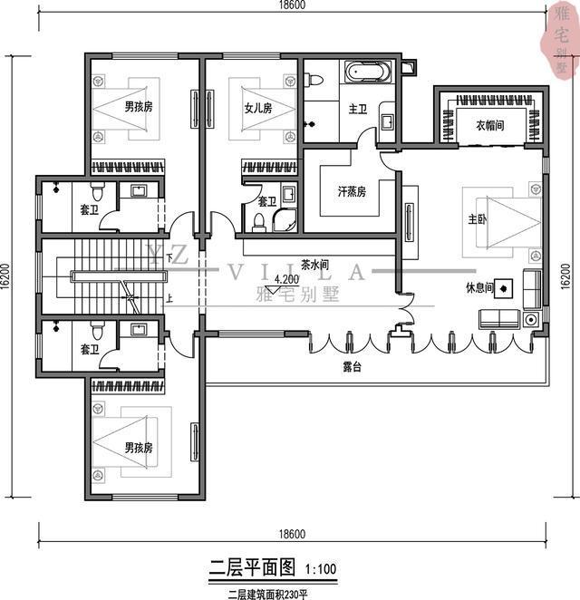 两层中式庭院别墅 两层中式庭院别墅