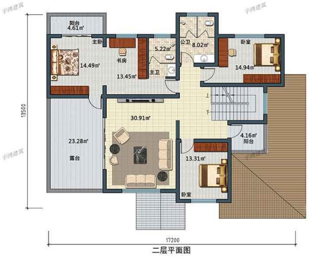 新农村自建住房设计图纸 新农村自建住房设计图纸