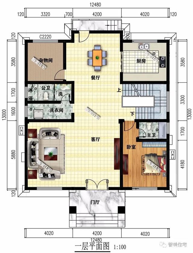 简欧式农村自建别墅设计 简欧式农村自建别墅设计