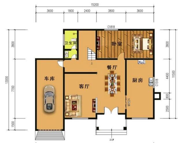 农村自建的三层别墅设计 农村自建的三层别墅设计