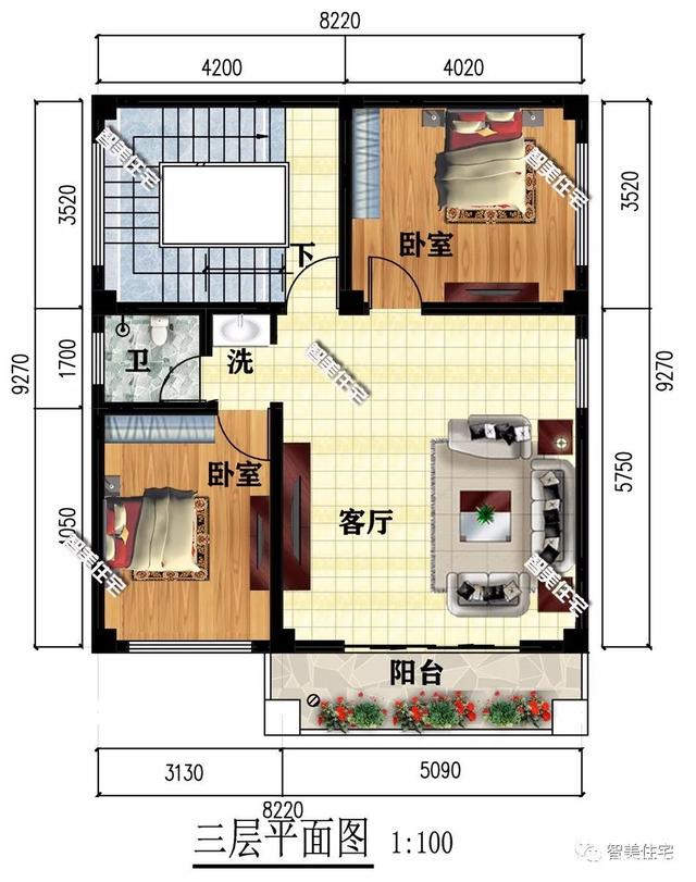 平屋顶设计的农村别墅 平屋顶设计的农村别墅