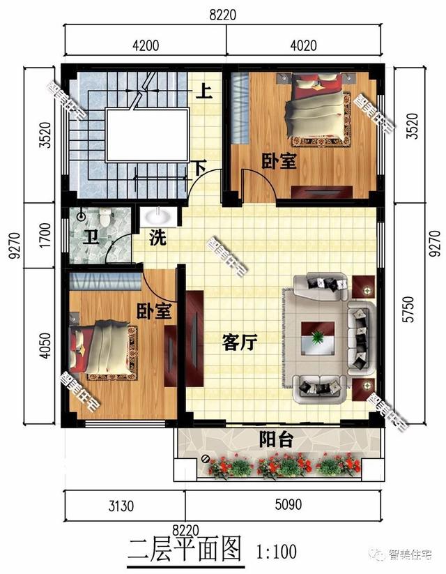 平屋顶设计的农村别墅 平屋顶设计的农村别墅