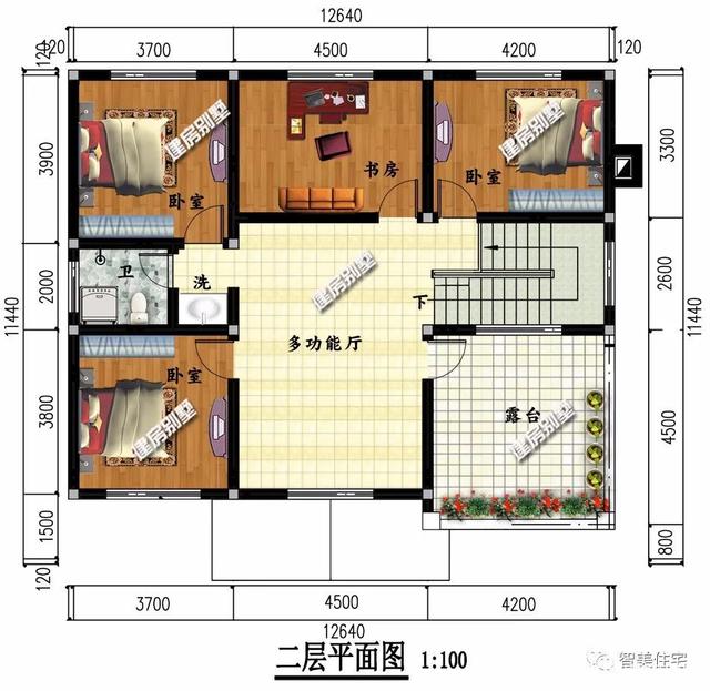 2层别墅设计 2层别墅设计