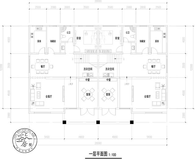 双拼别墅设计 双拼别墅设计