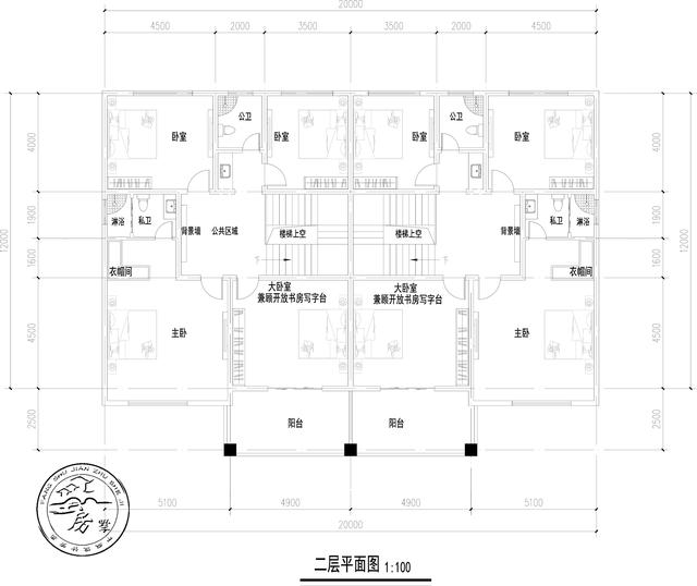 双拼别墅设计 双拼别墅设计