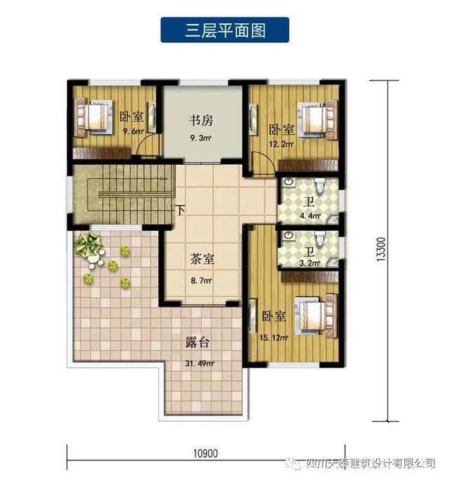 三层欧式别墅设计图 三层欧式别墅设计图