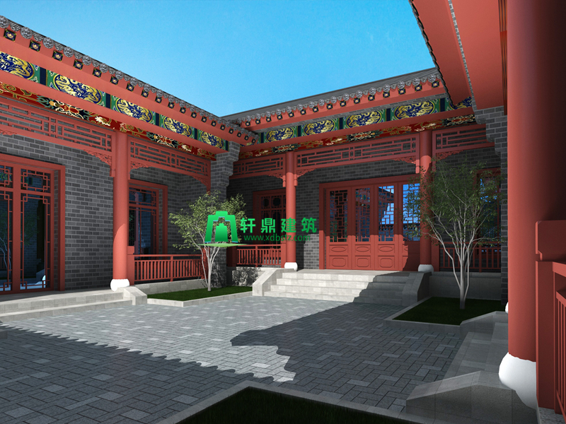 中式四合院 中式四合院
