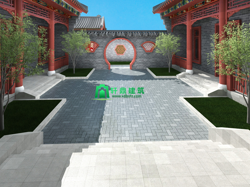 中式四合院 中式四合院