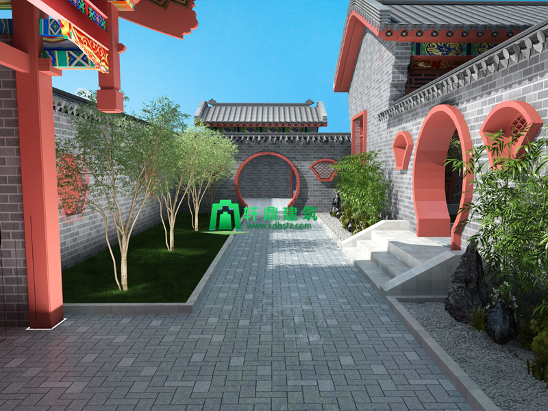 中式四合院 中式四合院