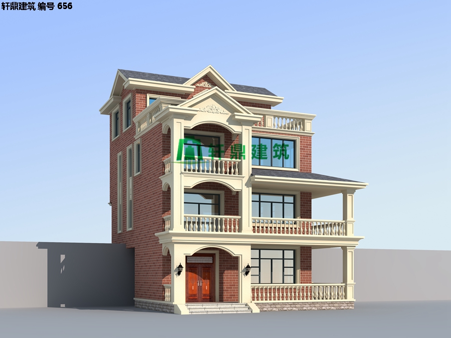 经典四层红砖别墅设计施工全套图纸10.jpg 经典四层红砖别墅设计施工全套图纸10.jpg