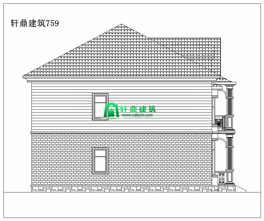左面图 左面图