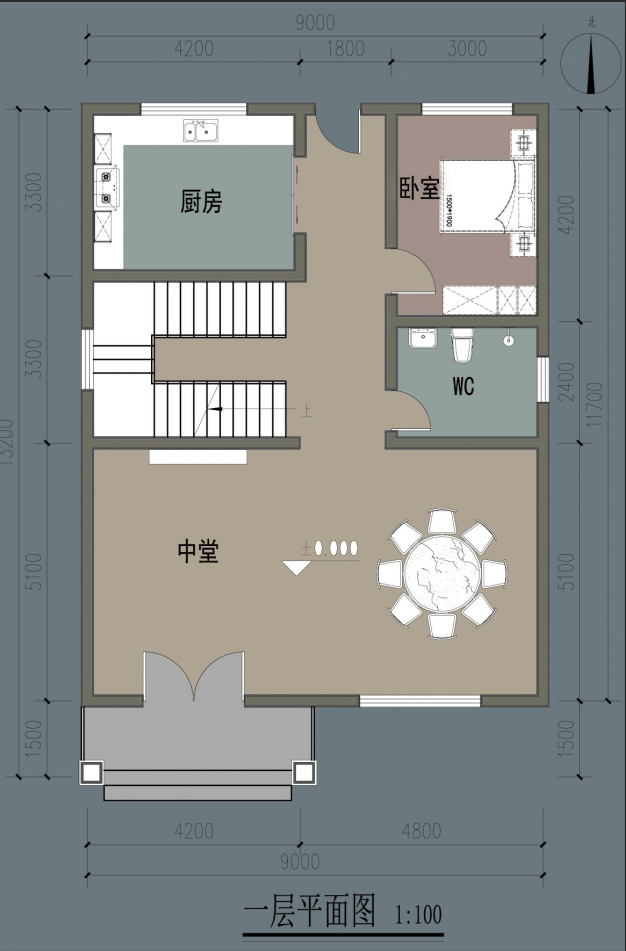 一层平面图.png 一层平面图.png