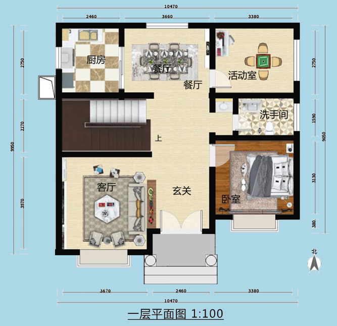 一层平面图.png 一层平面图.png