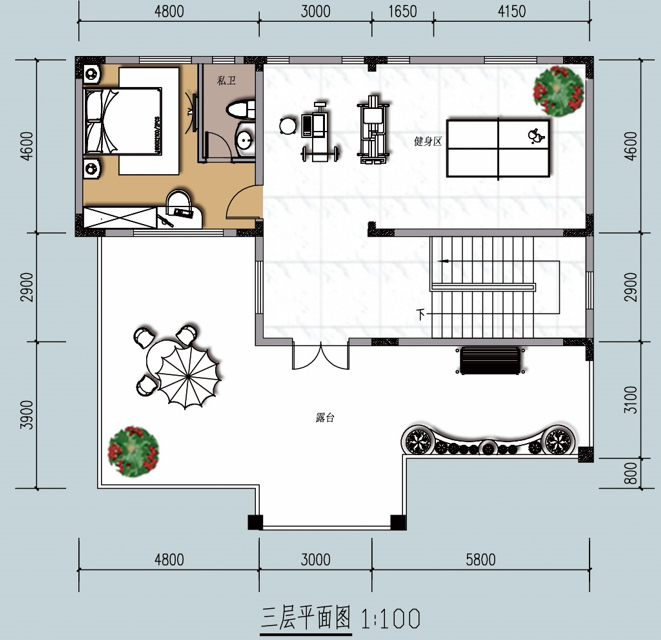 三层平面图.png 三层平面图.png